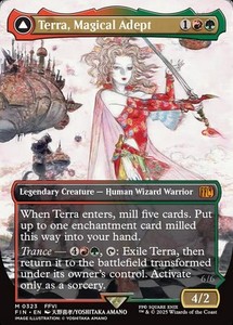yoshitaka amano final fantasy mtg Azusa, Lost but Seeking  Fantasy: Through the Ages (FCA) | Card Final Fantasy I - Yoshitaka