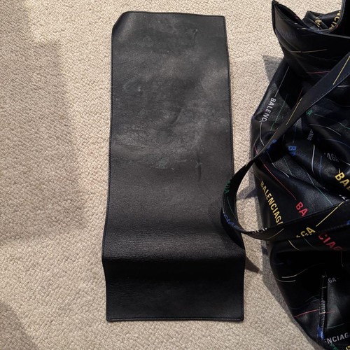 Relisted BALENCIAGA Logo Multicolor Tote Bag #PFAAN1 - Picture 5 of 6