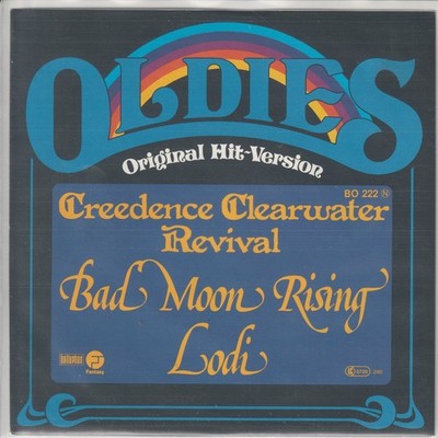 Creedence Clearwater Revival   Bad moon rising   Lodi   Bellaphon BO 222 - 7 