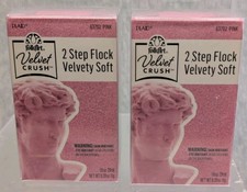 2 New FolkArt Velvet Crush Flocking Kit-Pink - 5A002BRJ-1GF91
