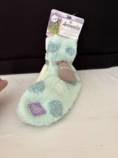 Aromasoles MinxNY Lavender Shea Butter Fuzzy Socks 2 Pairs Light Blue White