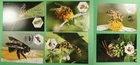 DR WHO TAIWAN CHINA 6 FDC MAXIMUM CARD BEE R63114