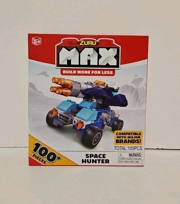 Zuru Max Build More For Less Spase Hunter 100+ Pieces New