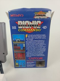 Bionic Commando (Nintendo NES Game) No Manual - Authentic - Tested