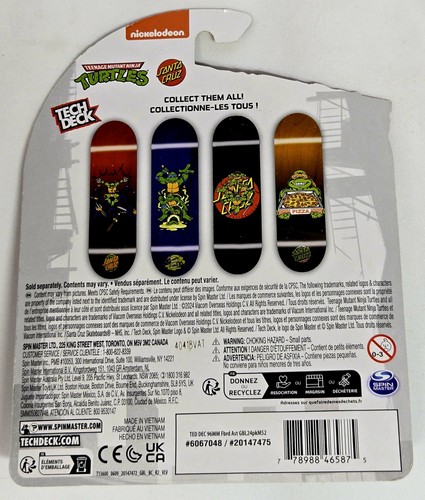 Nickelodeon Ninja Turtles Tech Deck - Bild 3 von 3
