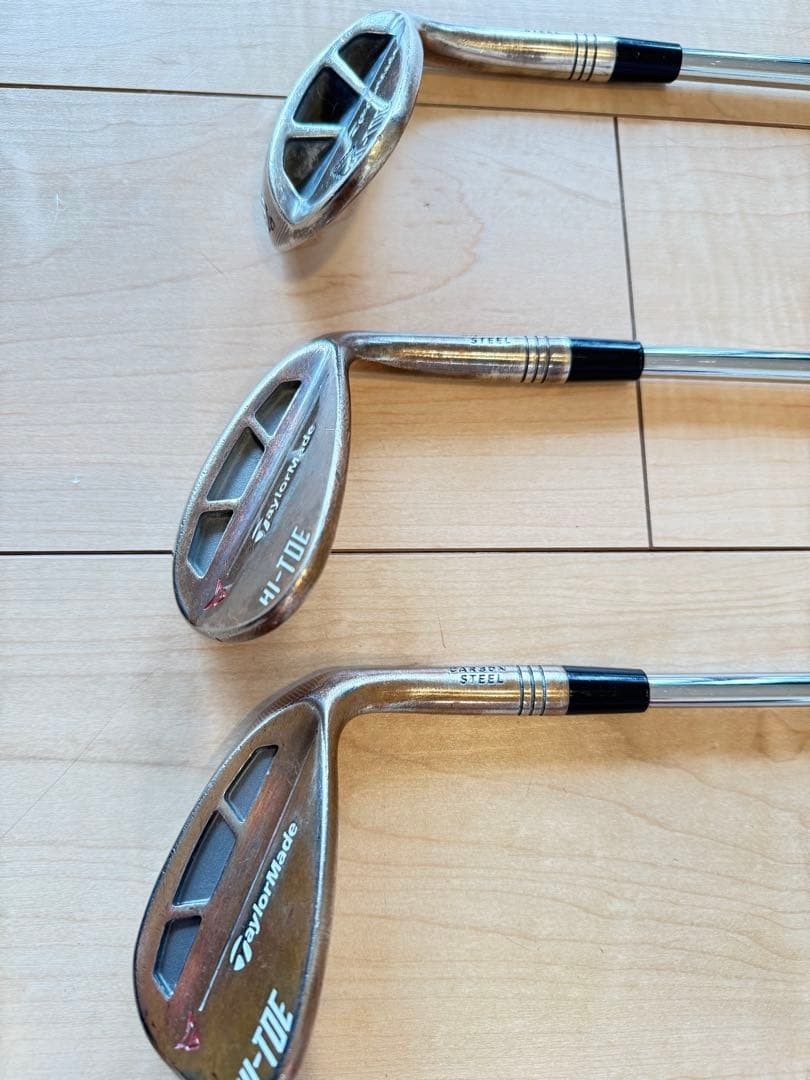 TaylorMade HI-TOEウェッジ 52 56 60 3本セット TaylorMade HI-TOE ウェッジ 52/56/60 3本セット 【公式通販】