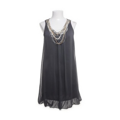 Zara Basic, Kleid, Größe: M, Grau/Mehrfarbig, Polyester, Damen #RDw