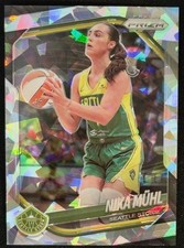 Nika Muhl 2025 Panini WNBA Prizm - Cracked Ice Prizm #127