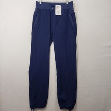 Jo Jax Dancewear Be Free Pants Medium Adult 6-8 Navy Relaxed Fit New NWT