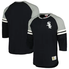 Men's Mitchell & Ness Black Chicago White Sox Cooperstown Collection Legendary