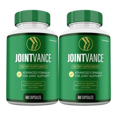 JointVance Capsule, Max Strength Joint Support Supplement, Joint Vance (2 Pack)