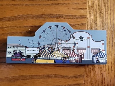 The Great Frederick Fair Celebrating 135 Yrs 1997 MD Wood Shelf Sitter Building