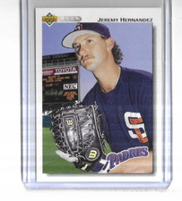 1992 Upper Deck #42 Jeremy Hernandez San Diego Padres