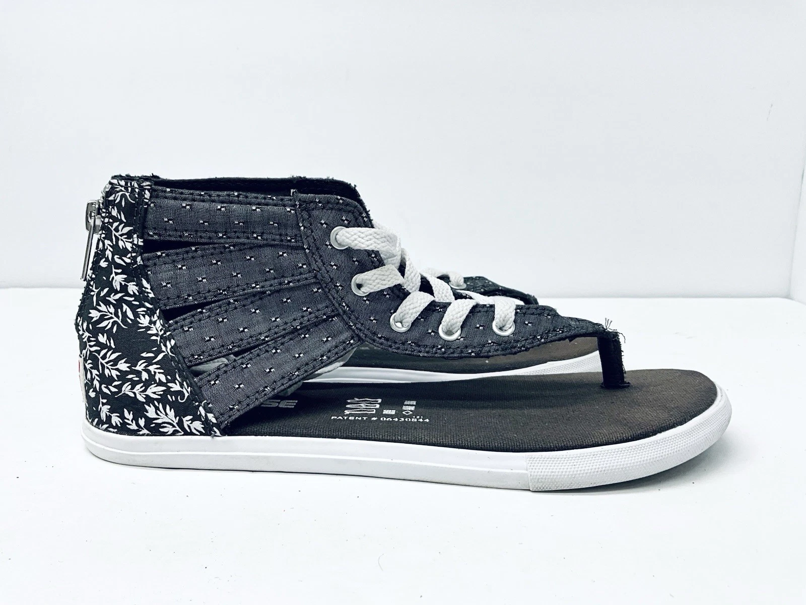 Scarpe sandalo Converse Chuck Taylor All Star Hi Top stringate tanga donna taglia 7 3G