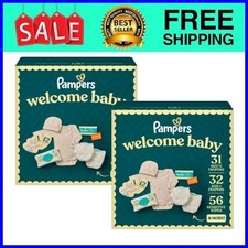 Pampers Gift Set Diapers Wipes Milestones 2-Pack Ships from USA