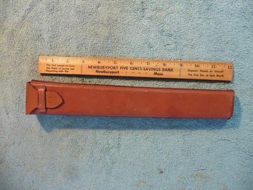 Keuffel & Esser K+E 4081-3 tronco dúplex decitrig regla deslizante y estuche de cuero - Imagen 7 de 8
