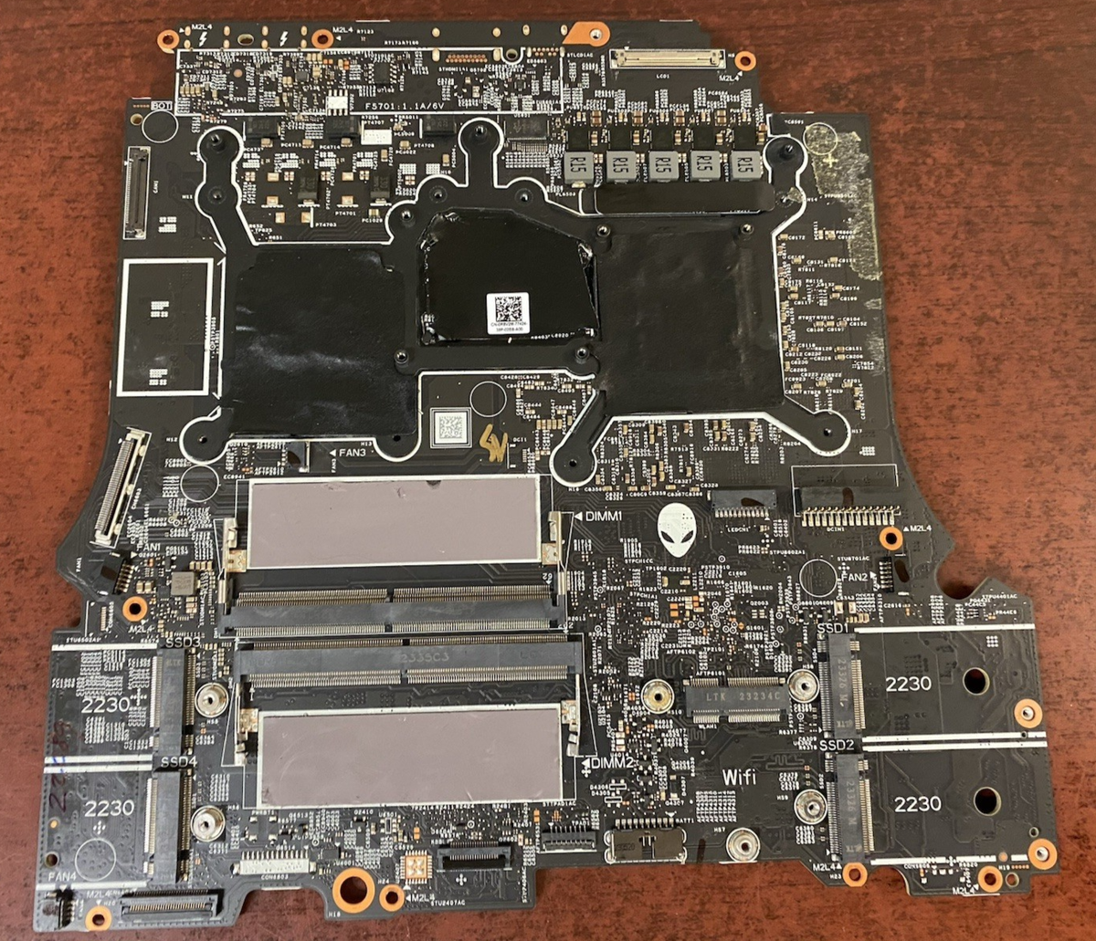 8電源デッキパーツ　OLR まとめ売り Dell Alienware m16 m18 R1 Motherboard I9-13900HX RTX 4080 6GB has