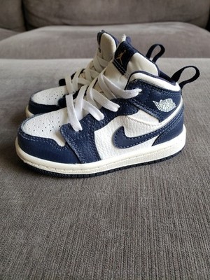 スニーカー 14cm Nike Air Jordan 1 High OG SP TD Jordan 1 Retro High OG (TD) Toddler Size 6C Shoes Navy-White