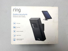 Ring Outdoor Security Kit HD Stick up Cam Camera w/Solar Panel New
