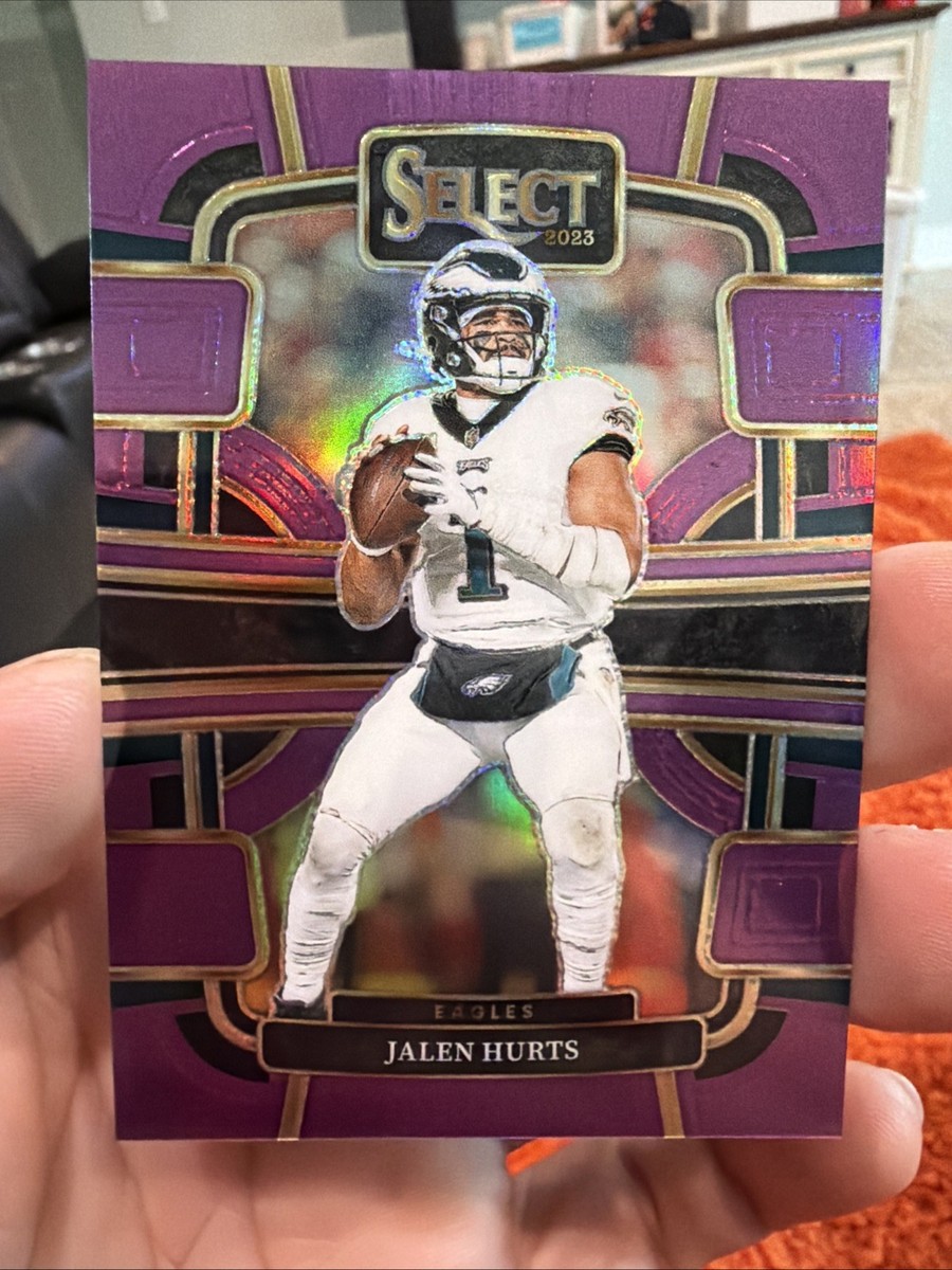 2023 Panini Select Jalen Hurts #79 Concourse Purple /75 Eagles | eBay