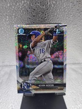 2018 Bowman Draft Chrome Kevon Jackson 1st Bowman Sparkle Refractor BDC-83!