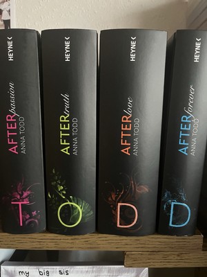 After -Reihe Anna Todd mit Farbschnitt
