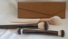 NEW Hourglass Vegan Brush Set + EcoTools Powder Brush & Travel Case Authentic