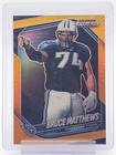 2025 Panini Prizm Black Football Orange Bruce Matthews #146