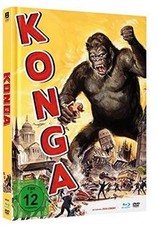 KONGA - Uncut Limited Mediabook (mit Blu-ray+DVD/in ... | DVD | Zustand sehr gut