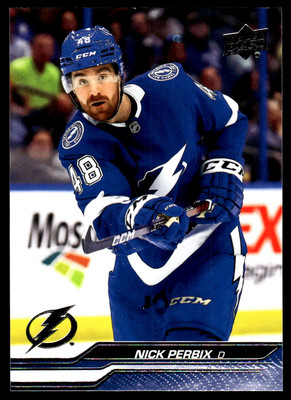 2023-24 Upper Deck #417 Nick Perbix Tampa Bay Lightning Hockey Card