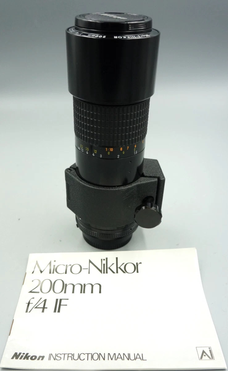 Nikon AI-S f/4 Camera Lenses 200mm Focal for sale | eBay