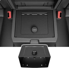 For 2024 2025 Toyota Tacoma Center Console Safe Organizer Lock Box Console Safe