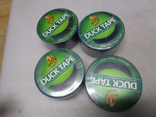 4 ROLLS Duck BLUE High Strength Duct Tape 1.88 W in. x 15 L yd.