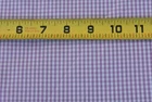 By 1/2 Yd, Lavender & White 1/16" Woven Cotton Gingham, B1705