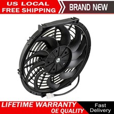 High Performance 12 1400cfm Electric Radiator Fan 12v Reversible Curved Blade High Performance 12 1400cfm Electric Radiator Fan 12v Reversible Curved Blade