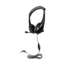 Motiv8 Mid Sized Multimedia Headset In Line Volume Control, Steel Gooseneck...