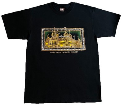 Vintage 90s Corn Palace South Dakota T-Shirt Size Large Souvenir Made In USA
