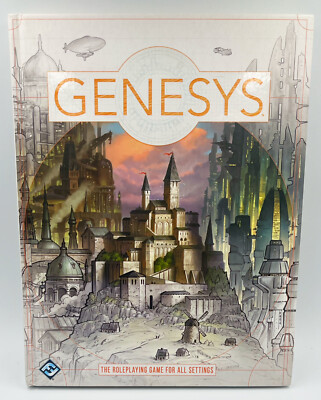 Genesys Roleplaying Game Core Hardcover Rulebook RPG For Any Setting New FFG OOP