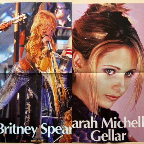 Britney Spears & Sarah Michelle Gellar A2 Poster Betsy & Gary - Bild 1 von 3