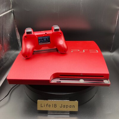 SONY PlayStation 3 PS3 Scarlet Red CECH-3000B 320GB Console