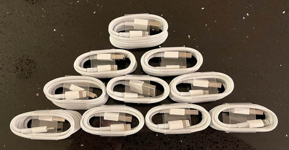 【10-Pack]Charging Cable Charger Cord for Apple iPhone13 12 XR X XS MAX 8 7 6 6S - Image 4 of 4