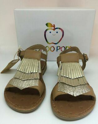 SHOO POM Happy Fringe Bueno - Size: 25 - Col:Camel/Dore