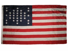 2x3 USA Ft Fort Sumter Flag Union Civil War 33 Star American Flag 2'x3' Banner