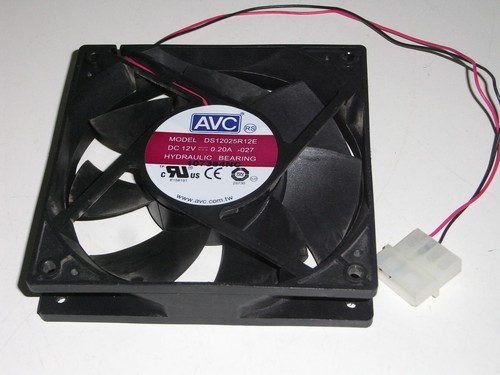 AVC DS12025R12E Kühler Lüfter 120x120mm 12V 0,2A FAN PC Computer Gehäuse Cooling