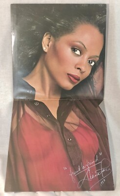 1980 Vintage Motown Diana Ross Self-Titled Diana Vinyl Record