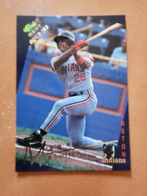 MANNY RAMIREZ 1993 Classic Best Gold  #124 KINGSTON INDIANS ROOKIE FREE SHIPPING