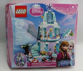 Lego Disney Princess Elsa's Sparkling Ice Castle Set 41062 Complete