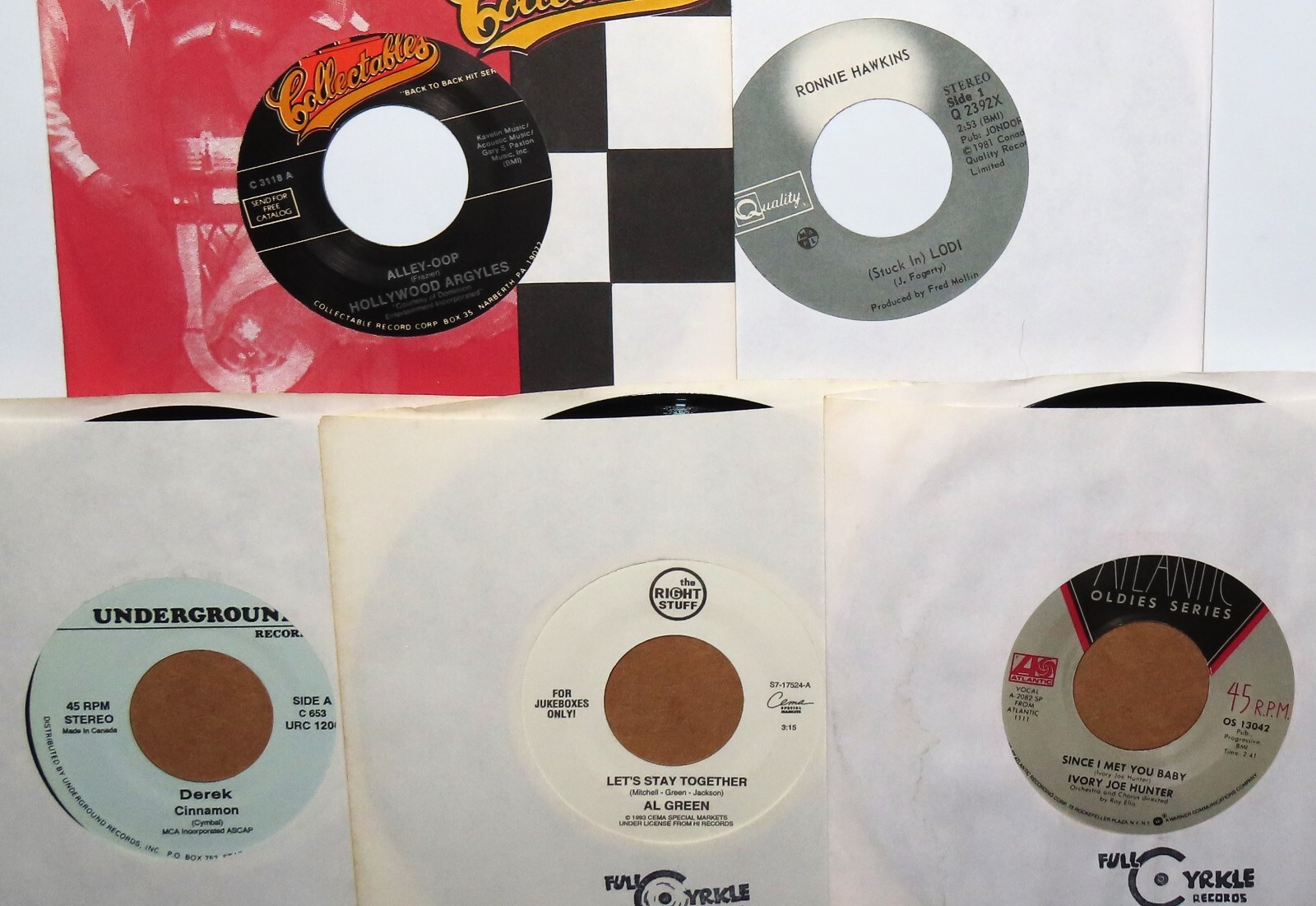 OLDIES ROCK N ROLL, POP ROCK BARGAIN LOT OF 30 SINGLES 50's60's NM NEW