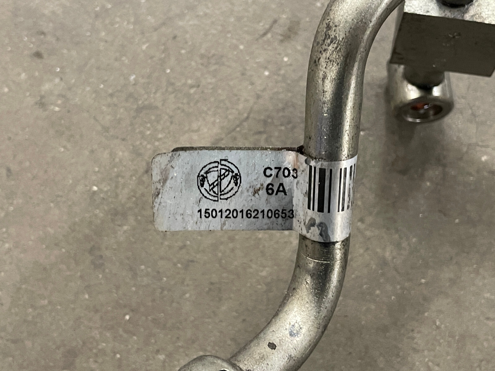 2014-2017 Maserati Ghibli S AC Coolant Oil Cooling Line Hose Pipe 3.0L 1504 OEM