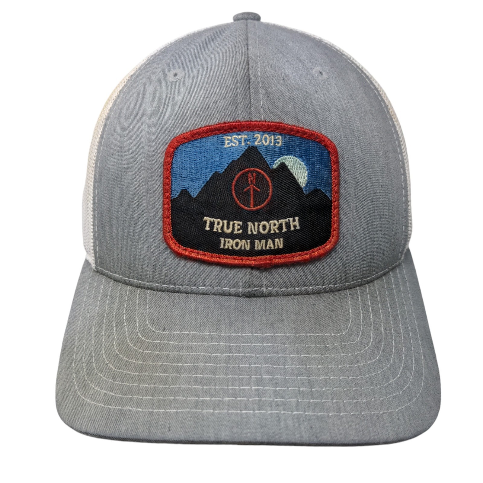 True North Iron Man Patch Snapback Mesh Back Truc… - image 1